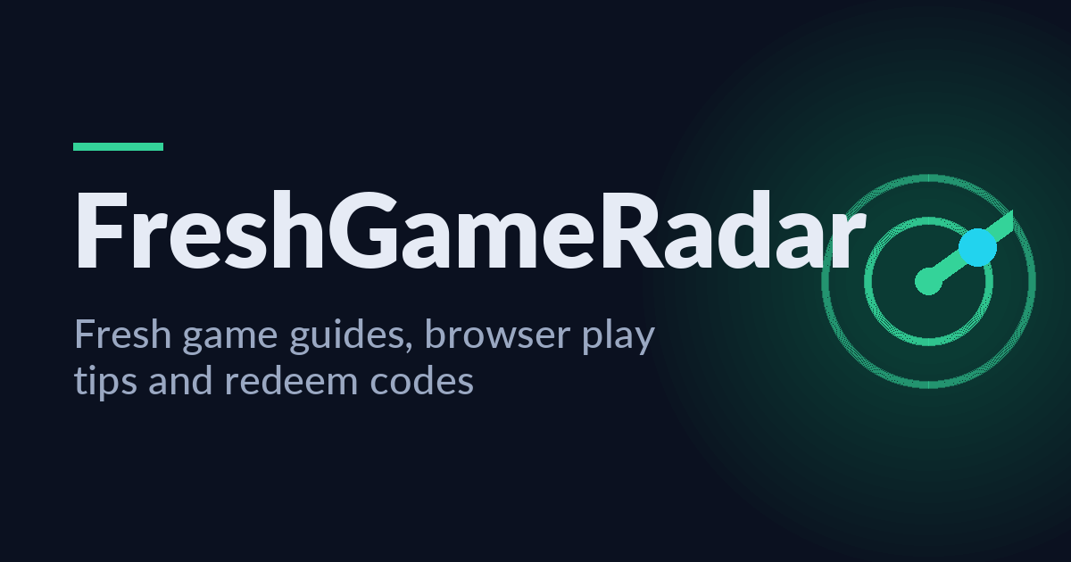 FreshGameRadar screenshot 1