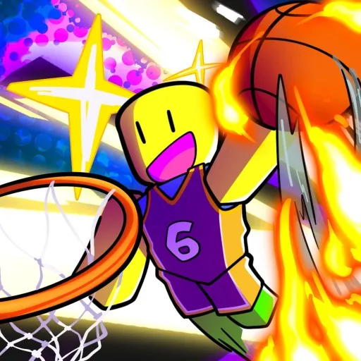 Official Roblox game icon for Pixel Basketball