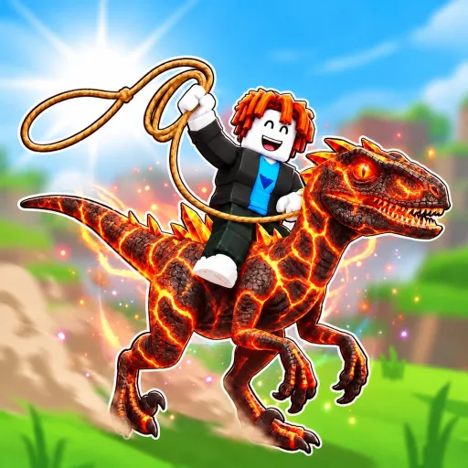 Official Roblox game icon for Ride a Dino