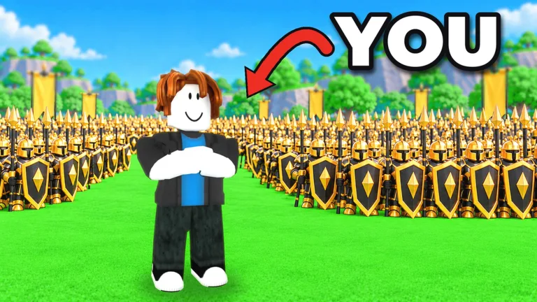 Official Roll A Stickman Roblox game thumbnail by Ultrain Studios