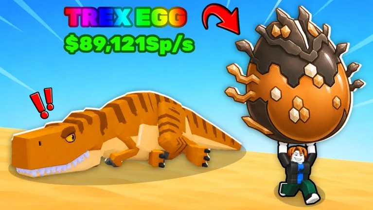 Official Roblox experience thumbnail for Steal An Egg – egg stealing and rare pet collecting