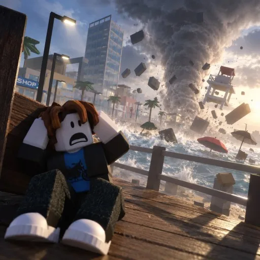 Official Roblox game icon for What If Disasters